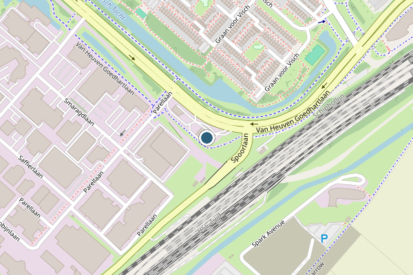 Politie-melding op Goedhartlaan, Hoofddorp op 28 juni, kaart-overzicht