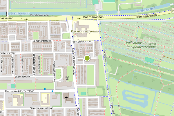 Ambulance-melding op Van Konijnenburgstraat, Haarlem op 30 juni, kaart-overzicht