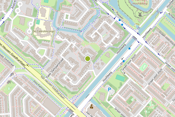 Ambulance-melding op Florence Nightingalestraat, Hoofddorp op 30 juni, kaart-overzicht