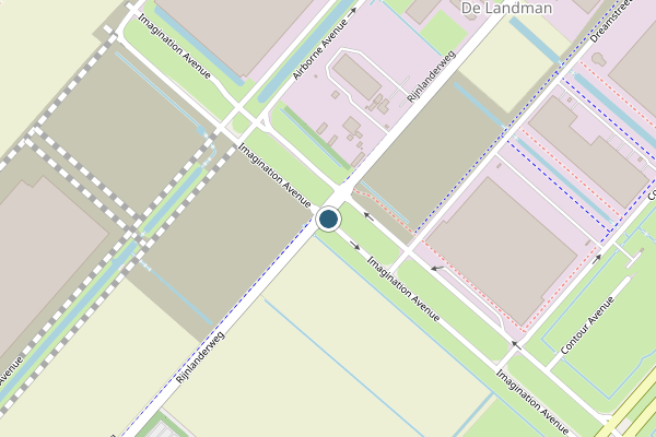 Politie-melding op Imagination Avenue, Hoofddorp op 30 juni, kaart-overzicht