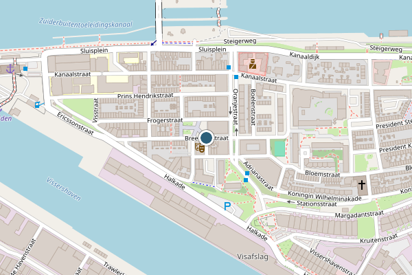 Politie-melding op Breesaapstraat, IJmuiden op 2 juli, kaart-overzicht