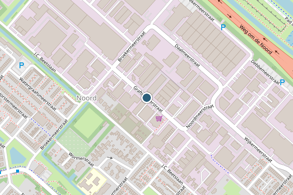 Politie-melding op Graftermeerstraat, Hoofddorp op 10 juli, kaart-overzicht