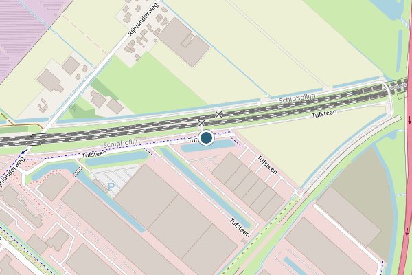 Politie-melding op Tufsteen, Hoofddorp op 11 juli, kaart-overzicht