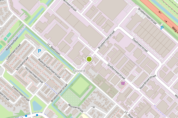 Ambulance-melding op Broekermeerstraat, Hoofddorp op 11 juli, kaart-overzicht