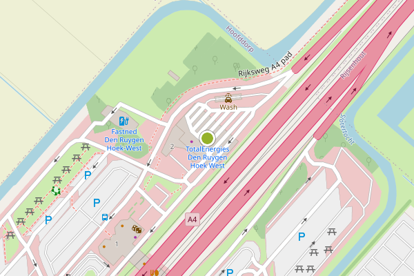 Ambulance-melding op Den Ruygen Hoek, Hoofddorp op 12 juli, kaart-overzicht
