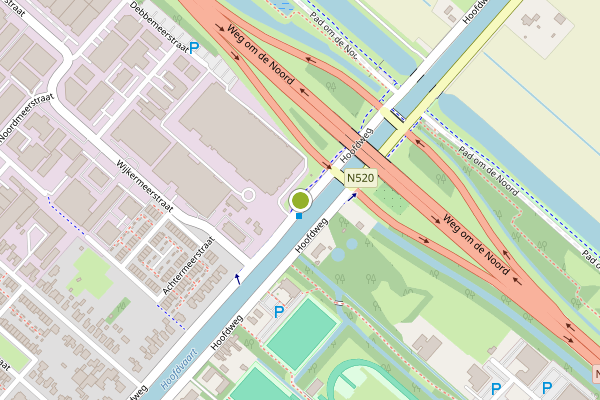 Ambulance-melding op Hoofdweg, Hoofddorp op 20 juli, kaart-overzicht