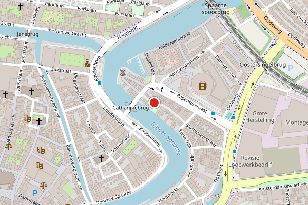 Brandweer-melding op Scheepmakersdijk, Haarlem op 20 juli, kaart-overzicht