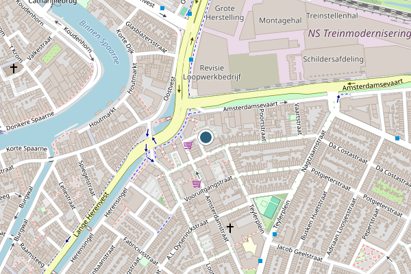 Politie-melding op Severijnsstraat, Haarlem op 21 juli, kaart-overzicht