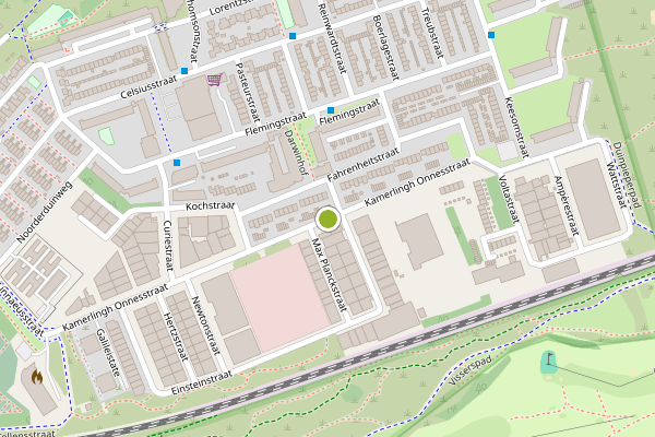 Ambulance-melding op Kamerlingh Onnesstraat, Zandvoort op 22 juli, kaart-overzicht