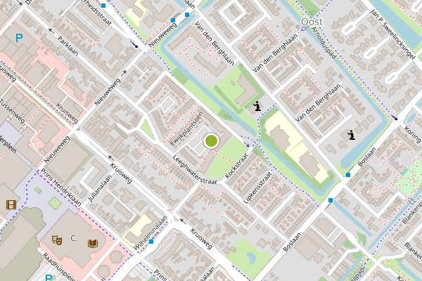 Ambulance-melding op Van Lijnden van Hemmenstraat, Hoofddorp op 23 juli, kaart-overzicht