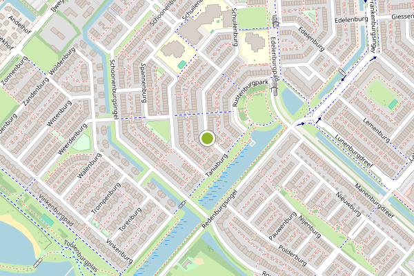 Ambulance-melding op Taniaburg, Hoofddorp op 26 juli, kaart-overzicht