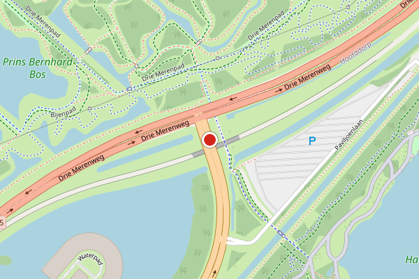 Brandweer-melding op Hoofddorp op 24 juni, kaart-overzicht