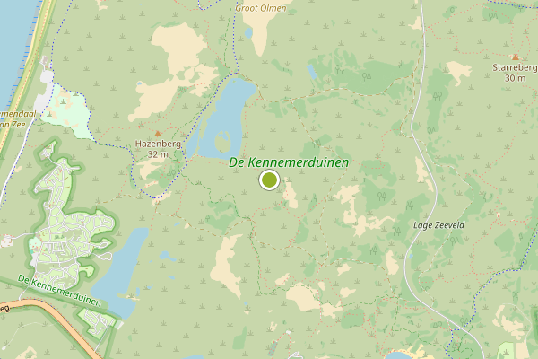 Ambulance-melding op Overveen op 29 juli, kaart-overzicht