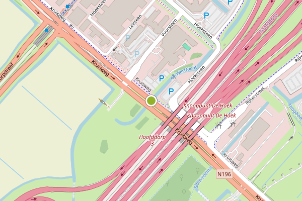 Ambulance-melding op Hoofddorp op 28 juni, kaart-overzicht