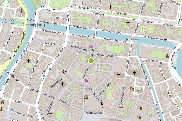 Ambulance-melding op Kruisstraat, Haarlem op 31 juli, kaart-overzicht