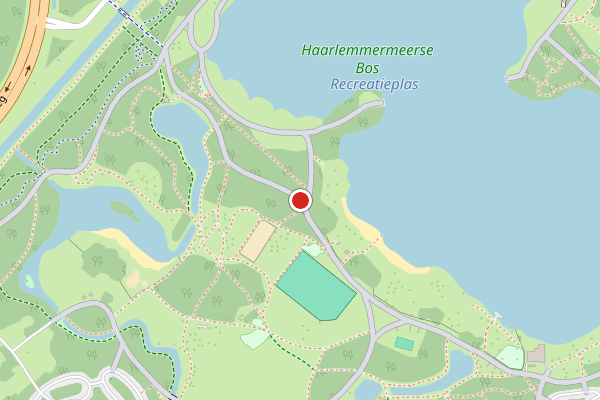 Brandweer-melding op Haarlemmermeerse Bos, Hoofddorp op 3 augustus, kaart-overzicht