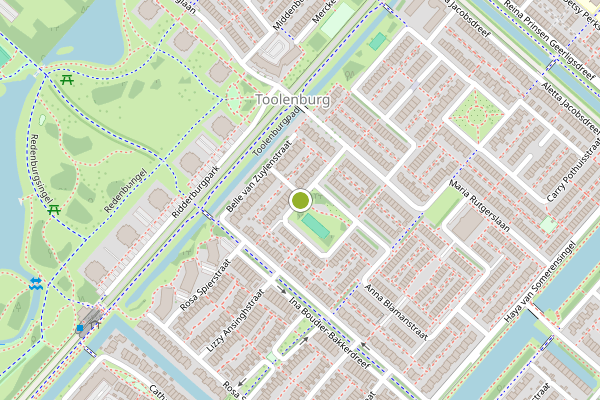 Ambulance-melding op Annie Mankes-Zernikestraat, Hoofddorp op 3 augustus, kaart-overzicht