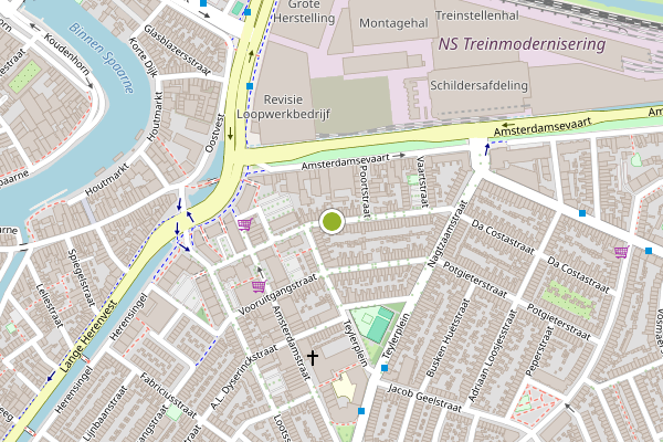 Ambulance-melding op Zuidpolderstraat, Haarlem op 3 augustus, kaart-overzicht