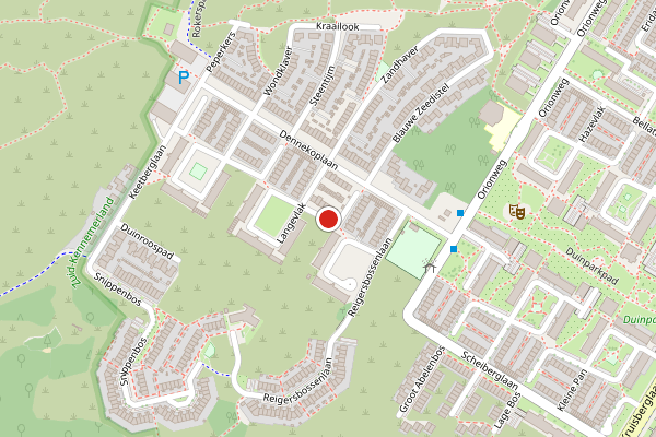 Brandweer-melding op De Uitkijklaan, IJmuiden op 3 augustus, kaart-overzicht