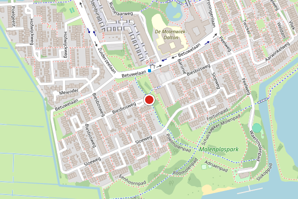 Brandweer-melding op Pad van Walcheren, Haarlem op 3 augustus, kaart-overzicht