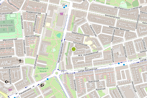 Ambulance-melding op Pythagorasstraat, IJmuiden op 5 augustus, kaart-overzicht