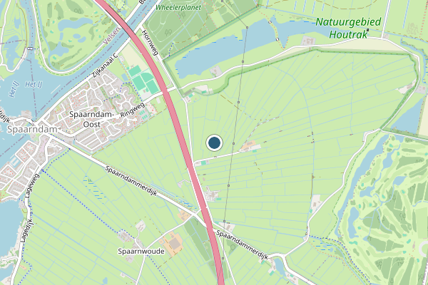 Politie-melding op Spaarndam op 5 augustus, kaart-overzicht