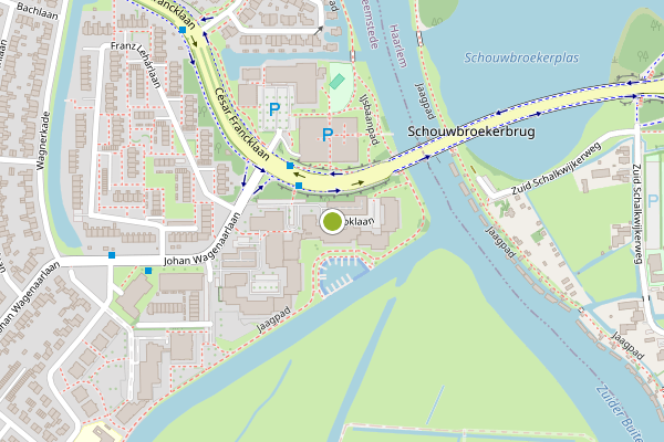 Ambulance-melding op Bartoklaan, Heemstede op 28 mei, kaart-overzicht
