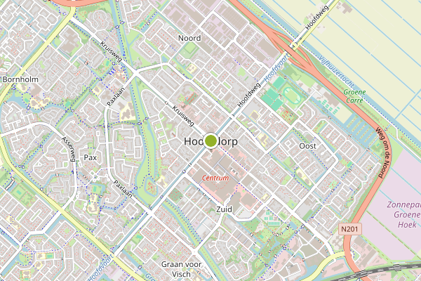 Ambulance-melding op Burgemeester van Stamplein, Hoofddorp op 28 mei, kaart-overzicht