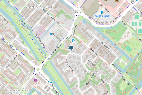 Politie-melding op Piet Heinflat, Hoofddorp op 29 mei, kaart-overzicht