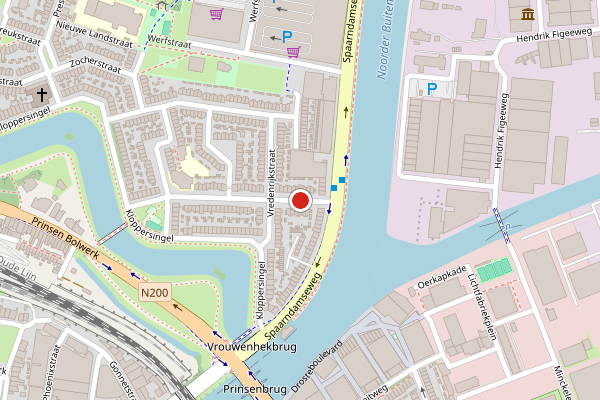 Brandweer-melding op Rozenhagenstraat, Haarlem op 30 mei, kaart-overzicht