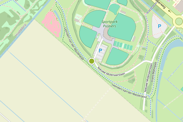 Ambulance-melding op Leendert van der Meulenpad, Hoofddorp op 30 mei, kaart-overzicht