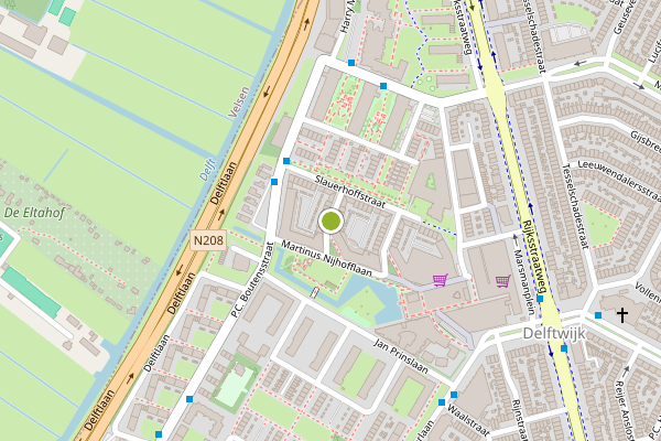 Ambulance-melding op Herman van den Berghstraat, Haarlem op 31 mei, kaart-overzicht