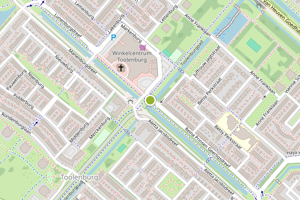 Ambulance-melding op Reina Prinsen Geerligsdreef, Hoofddorp op 31 mei, kaart-overzicht