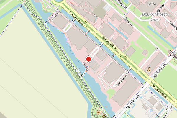 Brandweer-melding op Taurusavenue, Hoofddorp op 1 juni, kaart-overzicht
