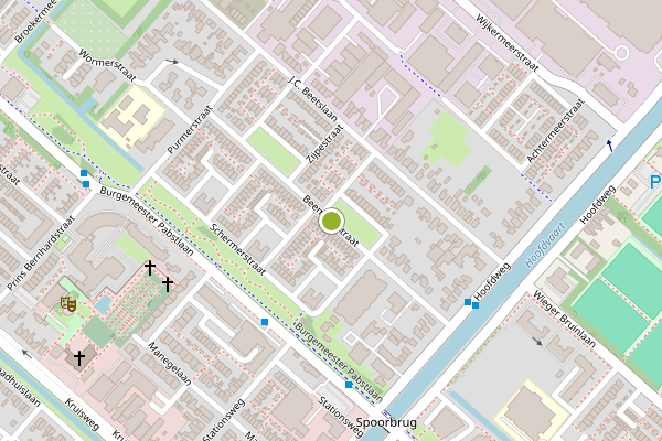 Ambulance-melding op Beemsterstraat, Hoofddorp op 3 juni, kaart-overzicht
