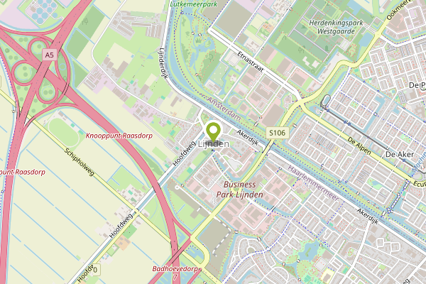 Ambulance-melding op Lijnden op 5 februari, kaart-overzicht