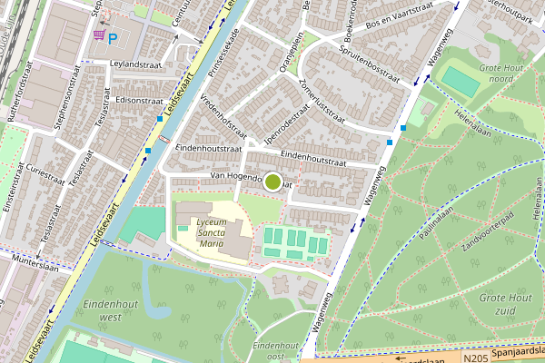 Ambulance-melding op Van Hogendorpstraat, Haarlem op 6 juni, kaart-overzicht