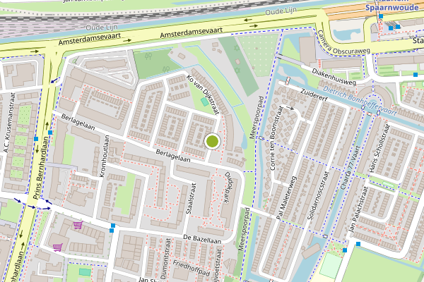 Ambulance-melding op Beppie Nooijstraat, Haarlem op 7 juni, kaart-overzicht