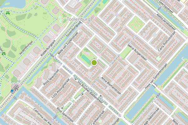 Ambulance-melding op Annie Mankes-Zernikestraat, Hoofddorp op 8 juni, kaart-overzicht