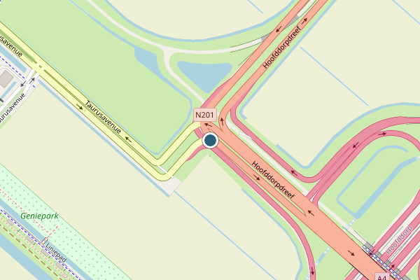 Politie-melding op Taurusavenue, Hoofddorp op 8 juni, kaart-overzicht