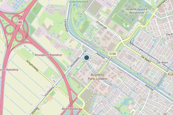 Politie-melding op Lijnden op 15 juni, kaart-overzicht