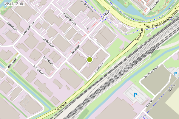 Ambulance-melding op Parellaan, Hoofddorp op 15 juni, kaart-overzicht