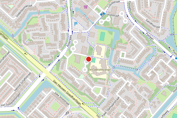 Brandweer-melding op Hammarskjoldstraat, Hoofddorp op 15 juni, kaart-overzicht