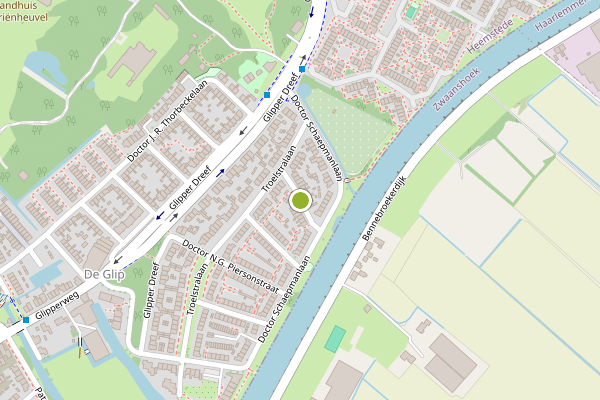 Ambulance-melding op Abraham Kuyperstraat, Heemstede op 18 juni, kaart-overzicht