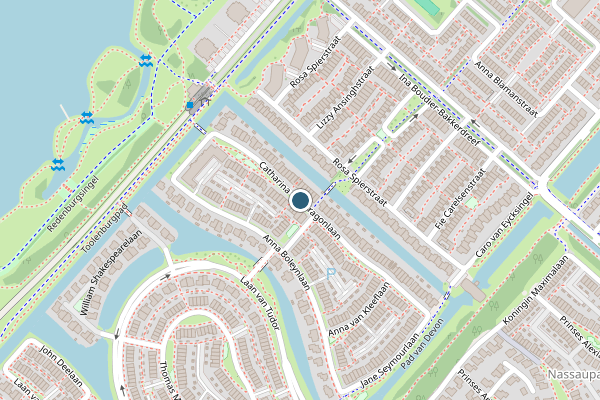 Politie-melding op Catharina van Aragonlaan, Hoofddorp op 21 juni, kaart-overzicht