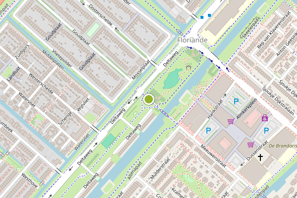 Ambulance-melding op Noord-Bevelandpad, Hoofddorp op 22 juni, kaart-overzicht