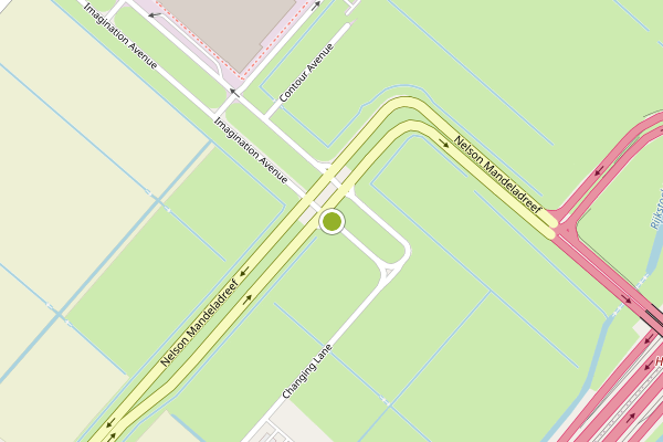 Ambulance-melding op Airborne Avenue, Hoofddorp op 22 juni, kaart-overzicht