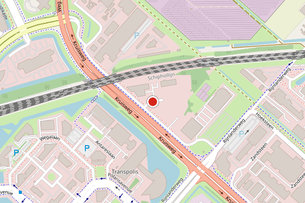 Brandweer-melding op Bloemlaan, Hoofddorp op 26 juni, kaart-overzicht