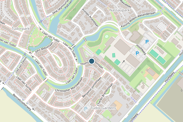 Politie-melding op Thomas Nortonlaan, Hoofddorp op 26 juni, kaart-overzicht