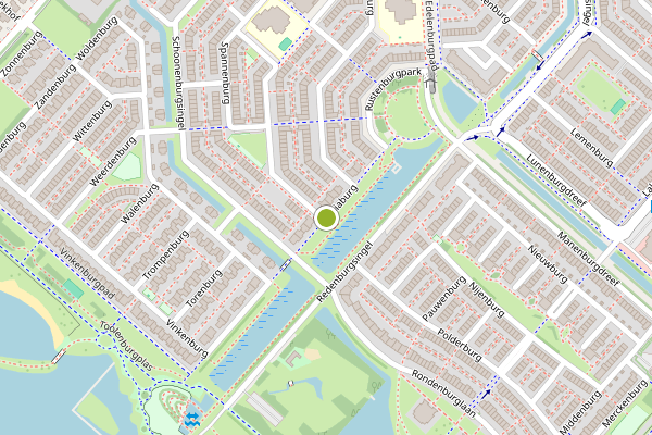 Ambulance-melding op Taniaburg, Hoofddorp op 27 juni, kaart-overzicht